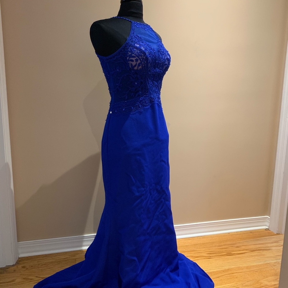 Camille Le Vie Royal Blue Dress